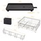 Countertop Dish Drying Rack, Stainless Steel Dish Drainer with Utensil Holder